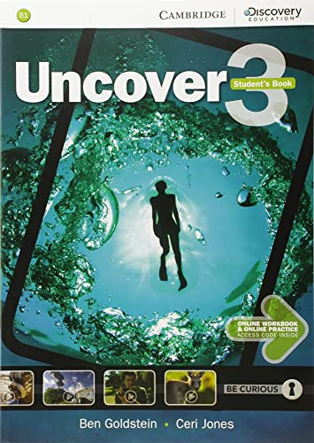 Imagen de archivo de Uncover Level 3 Student's Book with Online Workbook and Online Practice a la venta por AwesomeBooks