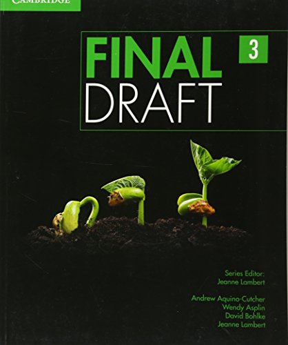 Imagen de archivo de Final Draft Level 3 Student's Book a la venta por Better World Books
