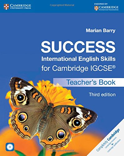 Beispielbild fr Success International English Skills for Cambridge IGCSE® Teacher's Book with Audio CD (Cambridge International IGCSE) zum Verkauf von AwesomeBooks