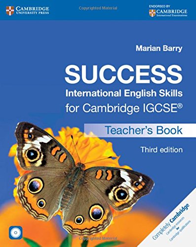 Stock image for Success International English Skills for Cambridge IGCSE® Teacher's Book with Audio CD (Cambridge International IGCSE) for sale by AwesomeBooks