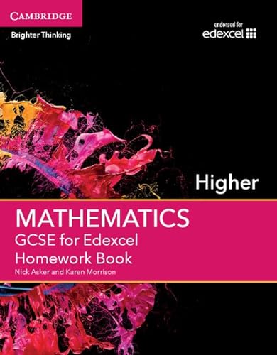9781107496828: GCSE Mathematics for Edexcel Higher Homework Book (GCSE Mathematics Edexcel)