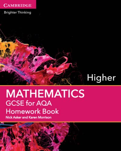 Imagen de archivo de GCSE Mathematics for AQA Higher Homework Book (GCSE Mathematics AQA) a la venta por AwesomeBooks