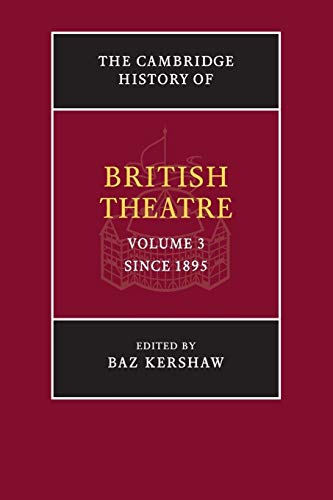 Imagen de archivo de The Cambridge History of British Theatre (Volume 3) a la venta por Lucky's Textbooks