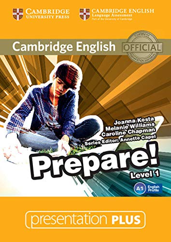 Imagen de archivo de Cambridge English Prepare! Level 1 Presentation Plus DVD-ROM a la venta por Bestsellersuk