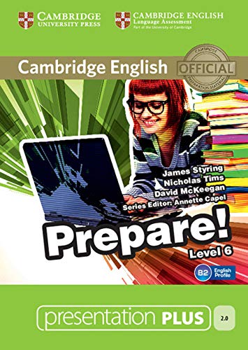 Imagen de archivo de Cambridge English Prepare! Level 6 Presentation Plus DVD-ROM a la venta por Bestsellersuk