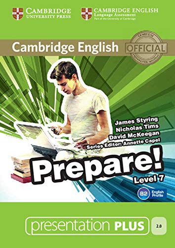 Imagen de archivo de Cambridge English Prepare! Level 7 Presentation Plus DVD-ROM a la venta por Bestsellersuk