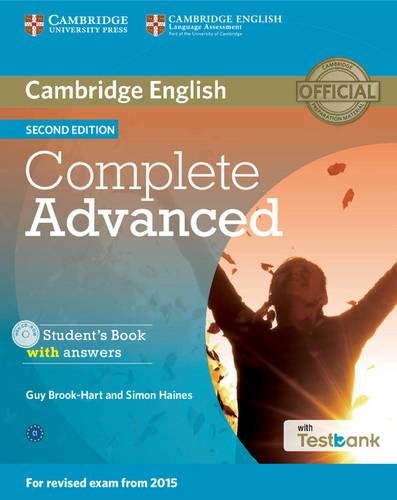 Imagen de archivo de Complete Advanced Student's Book with Answers with CD-ROM with Testbank a la venta por medimops