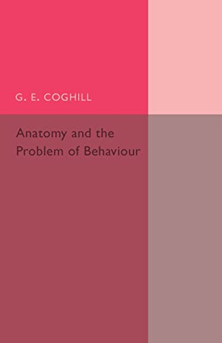 Imagen de archivo de Anatomy and the Problem of Behaviour a la venta por Revaluation Books