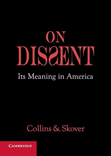 Beispielbild fr On Dissent: Its Meaning in America zum Verkauf von Prior Books Ltd