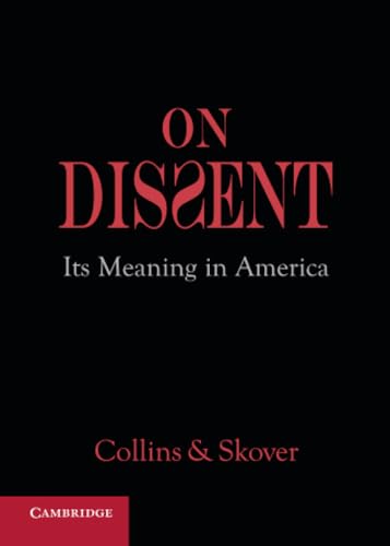 9781107502680: On Dissent