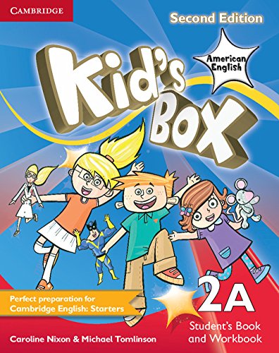 Stock image for Kid's Box American English Level 2A Student's Book and Workbook Combo with CD-ROM Split Combo Edition for sale by Y-Not-Books