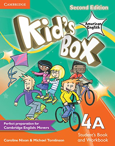 Stock image for Kid's Box American English Level 4A Student's Book and Workbook Combo with CD-ROM Split Combo Edition for sale by AMM Books