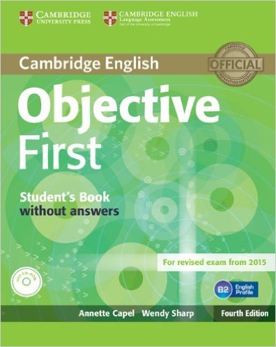 Stock image for Objective First Students Book With Answers With Cd-Rom And Class Audio Cds(2)South Asian Edition for sale by dsmbooks