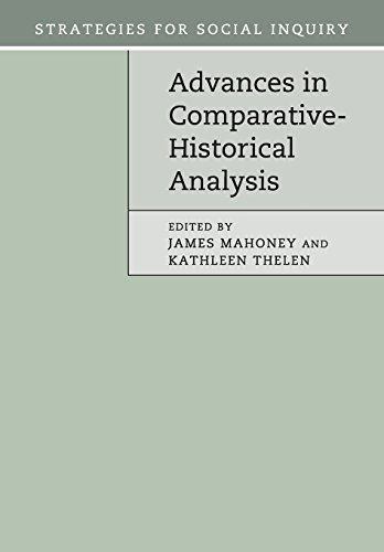 9781107525634: Advances in Comparative-Historical Analysis (Strategies for Social Inquiry)