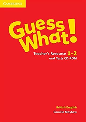 Stock image for Guess What! Levels 1-2 Teacher's Resource and Tests CD-ROM British English (1 CD-ROM, 1 CD-Audio) for sale by Revaluation Books