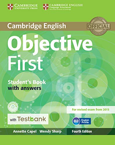 9781107542396: Objective First Student's Book with Answers with CD-ROM with Testbank 4th Edition