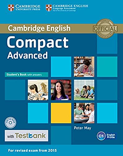 9781107543850: Compact Advanced Student's Book with Answers with CD-ROM with Testbank (SIN COLECCION)