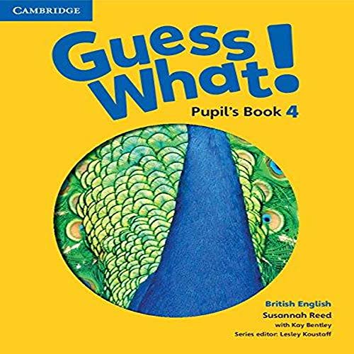 Imagen de archivo de Guess What! Level 4 Pupil's Book British English a la venta por AwesomeBooks
