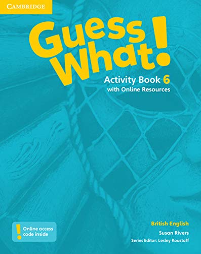 Imagen de archivo de Guess What! Level 6 Activity Book with Online Resources British English a la venta por WorldofBooks