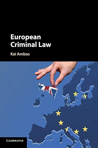 Stock image for European Criminal Law for sale by Revaluation Books