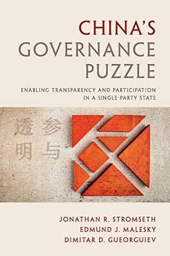 Stock image for China's Governance Puzzle: Enabling Transparency and Participation in a Single-Party State for sale by Chiron Media