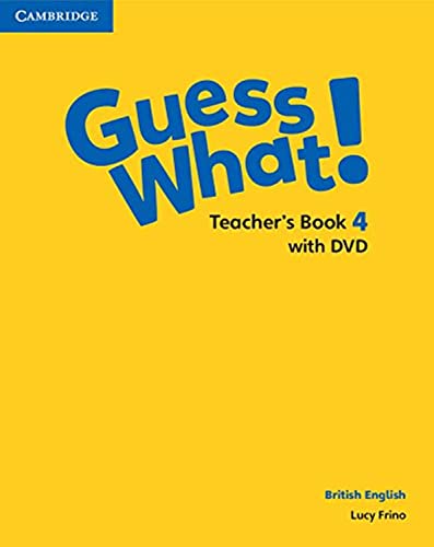 Imagen de archivo de Guess What! Level 4 Teacher's Book with DVD British English a la venta por AMM Books