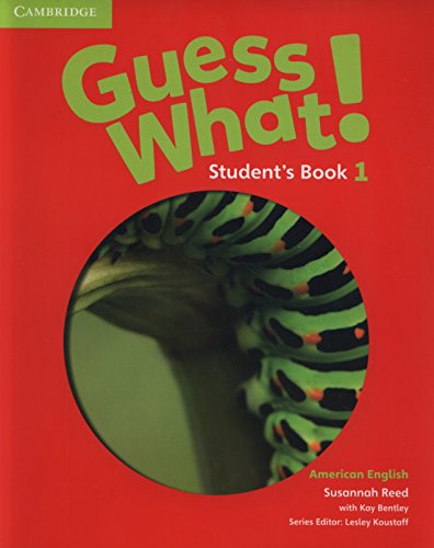 Imagen de archivo de Guess What! American English Level 1 Student's Book a la venta por AwesomeBooks