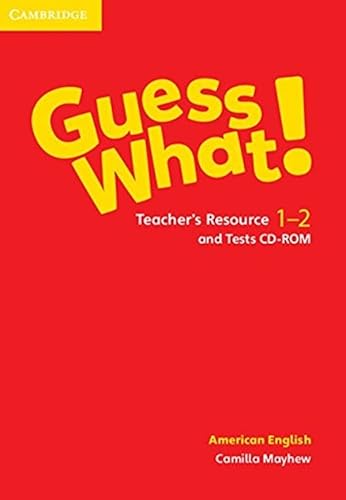 Stock image for Guess What! American English Levels 1-2 Teacher's Resource and Tests CD-ROM (1 CD-ROM, 1 CD-Audio) for sale by Revaluation Books