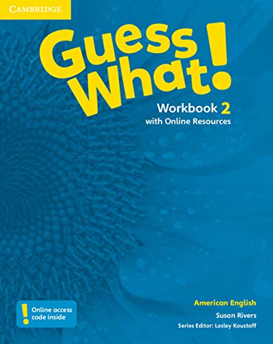 Beispielbild fr Guess What! American English Level 2 Workbook with Online Resources zum Verkauf von Monster Bookshop