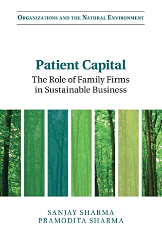 Beispielbild fr Patient Capital (Organizations and the Natural Environment) zum Verkauf von Prior Books Ltd