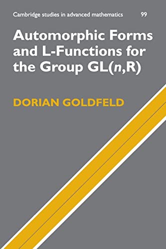 Imagen de archivo de Automorphic Forms and L-Functions for the Group Gl(n, R) (Paperback or Softback) a la venta por BargainBookStores