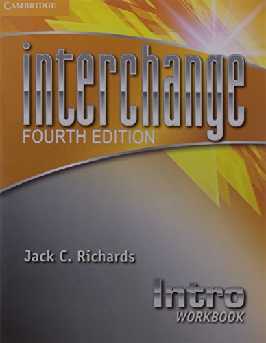 9781107570986: Interchange Intro Workbook 4th Ed [Paperback] Jack C. Richards