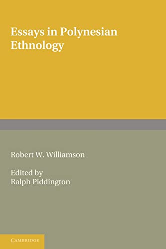 Imagen de archivo de Essays in Polynesian Ethnology a la venta por Redux Books