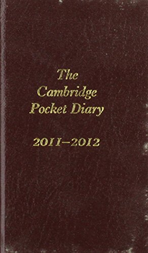 The Cambridge Pocket Diary 2011â€“2012 (9781107600805) by University Of Cambridge