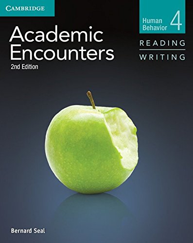 Beispielbild fr Academic Encounters, Human Behavior, Level 4 : Reading and Writing zum Verkauf von Better World Books
