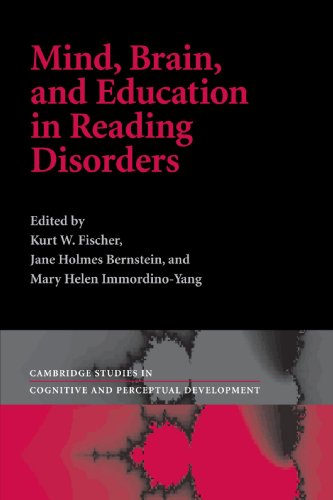 Stock image for Mind, Brain, and Education in Reading Disorders (Cambridge Studies in Cognitive and Perceptual Development, Series Number 11) for sale by HPB-Red