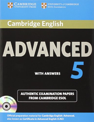 9781107603271: Cambridge English Advanced 5 Self-study Pack (Student's Book with Answers and Audio CDs (2)): Authentic Examination Papers from Cambridge ESOL