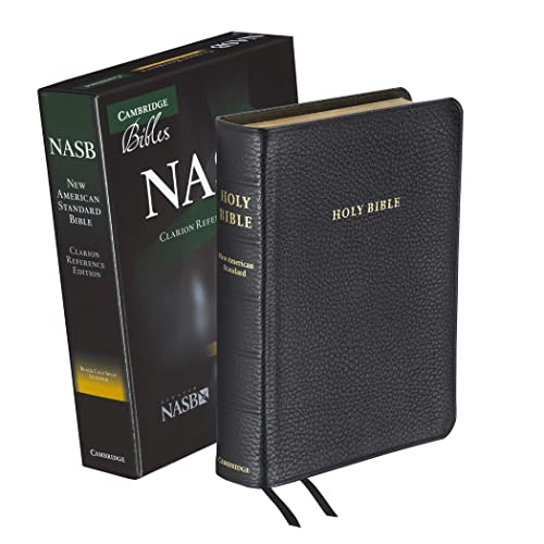 9781107604162: NASB Clarion Reference Bible, Black Calf Split Leather, NS484:X
