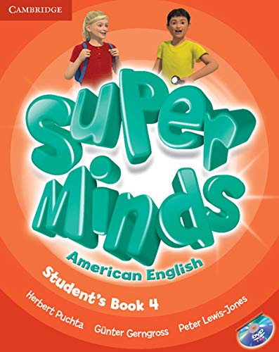 Imagen de archivo de Super Minds American English Level 4 Student's Book with DVD-ROM a la venta por AwesomeBooks