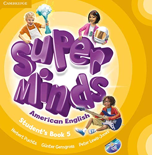 Imagen de archivo de Super Minds American English Level 5 Student's Book with DVD-ROM a la venta por AMM Books