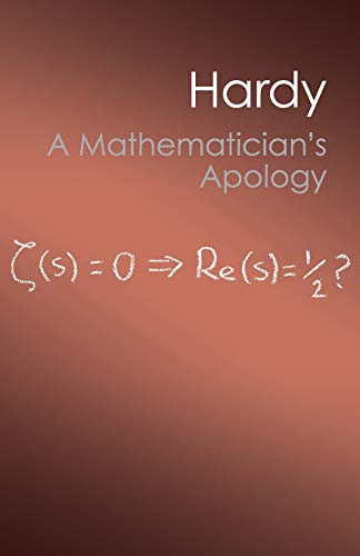 Imagen de archivo de A Mathematician's Apology (Canto Classics) a la venta por HPB-Red