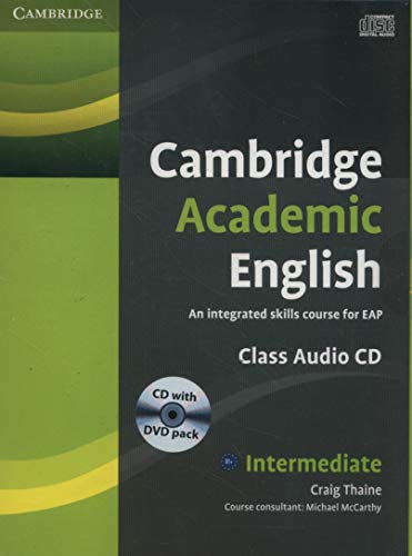 Stock image for Cambridge Academic English B1 Intermediate Class Audio CD and DVD Pack An Integrated Skills Course for EAP for sale by PBShop.store US