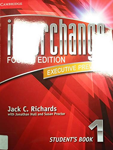 Stock image for Interchange Level 1 Student's Book Executive Preview Edition (Interchange Fourth Edition) for sale by Books Unplugged