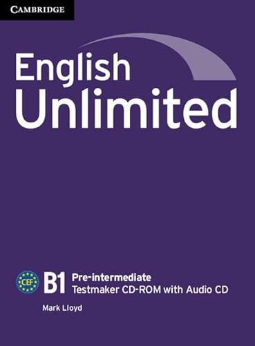 English Unlimited Pre-intermediate Testmaker CD-ROM and Audio CD (9781107609990) by Lloyd, Mark