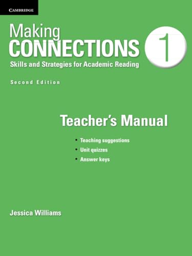 Stock image for Making Connections Level 1 Teacher's Manual: Skills and Strategies for Academic Reading for sale by SecondSale