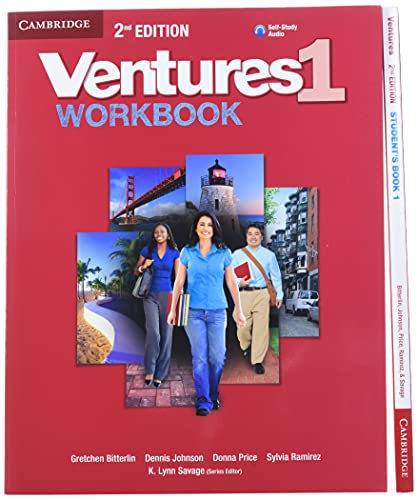 Stock image for Ventures Level 1 Value Pack (Student's Book with Audio CD and Workbook with Audio CD) for sale by Greenway