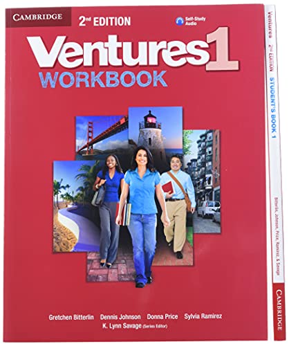 Ventures Level 1 Value Pack (Student's Book with Audio CD and Workbook with Audio CD) (9781107612303) by Bitterlin, Gretchen; Johnson, Dennis; Price, Donna; Ramirez, Sylvia; Savage, K. Lynn