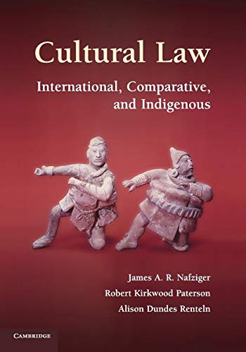 Beispielbild fr Cultural Law: International, Comparative, and Indigenous zum Verkauf von HPB-Red