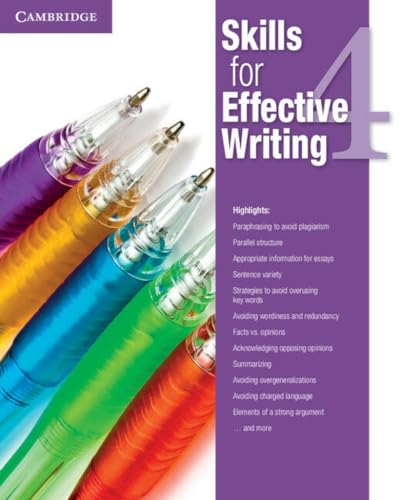 Imagen de archivo de Skills for Effective Writing. Level 4 Student's Book a la venta por Blackwell's