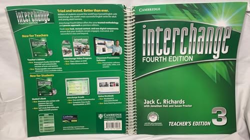 9781107615069: Interchange Level 3 Teacher's Edition with Assessment Audio CD/CD-ROM (Interchange Fourth Edition)